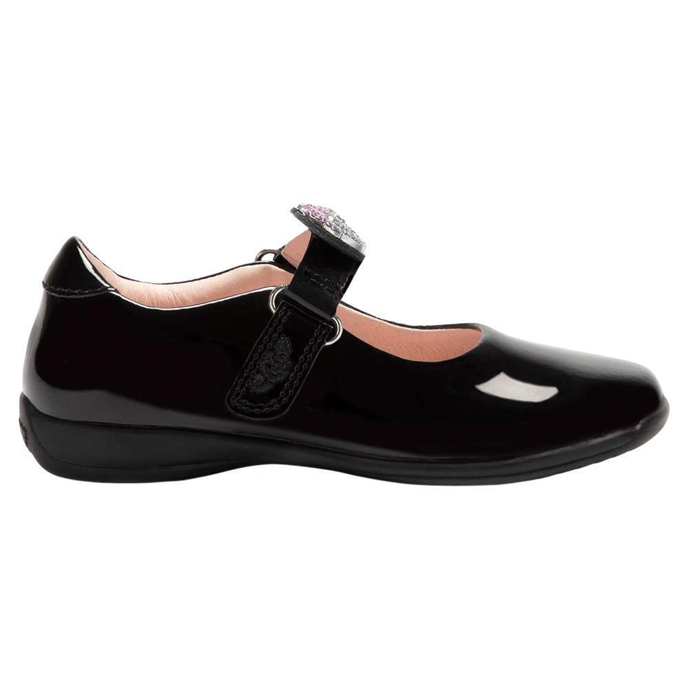 Lelli Kelly LK8101 (DB01) Maribella Black Patent Interchangeable School Shoes