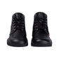 Boys Girls Kids Kickers Kick Hi Black Leather Lace School Shoes Boots KF0000409