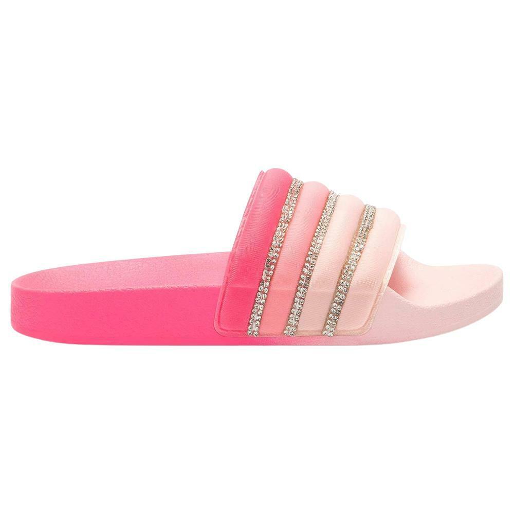 Lelli Kelly LK2085 (AN01) Rach Fuxia Pink Diamante Slider Sandals
