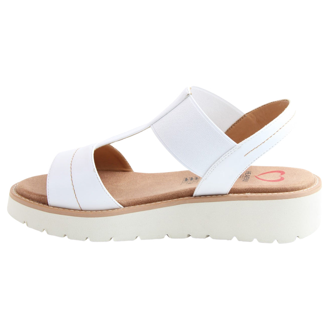 Heavenly Feet Womens Mika Vegan Lightweight Sandals