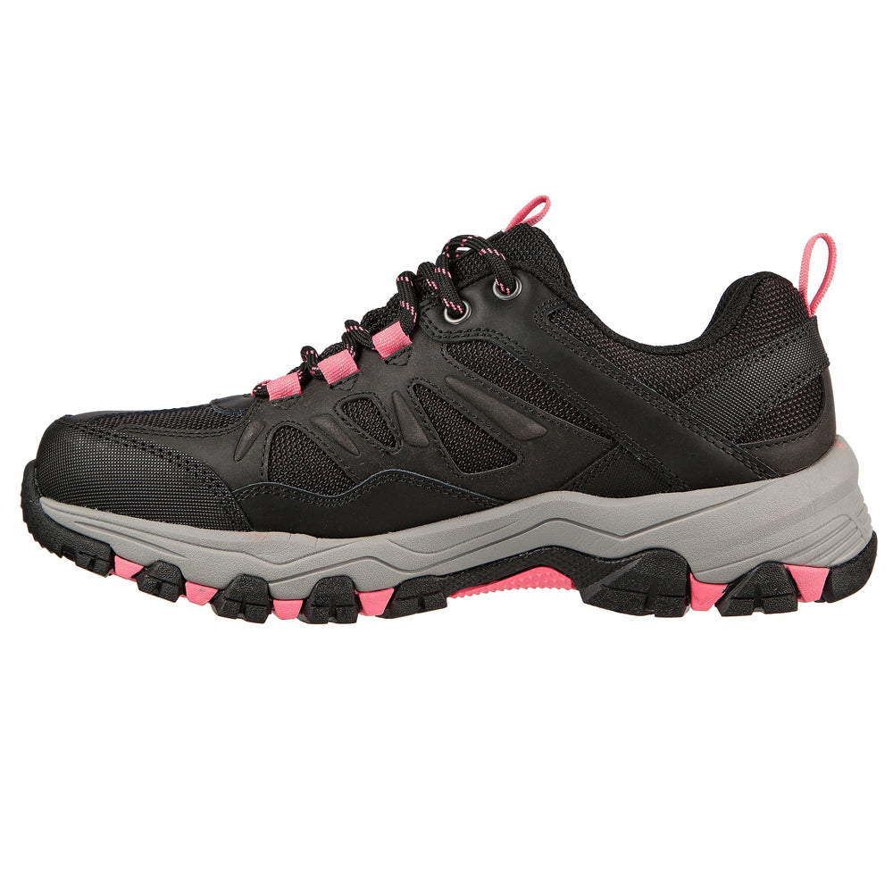 Ladies Skechers Selmen West Highland Black/Charcoal Waterproof Hiking Shoe 167003/BKCC