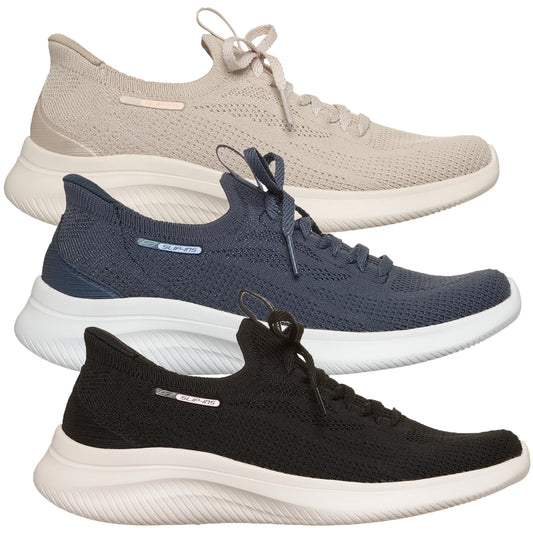 Skechers Womens Slip-Ins Ultra Flex 4.0 Trainers 150801