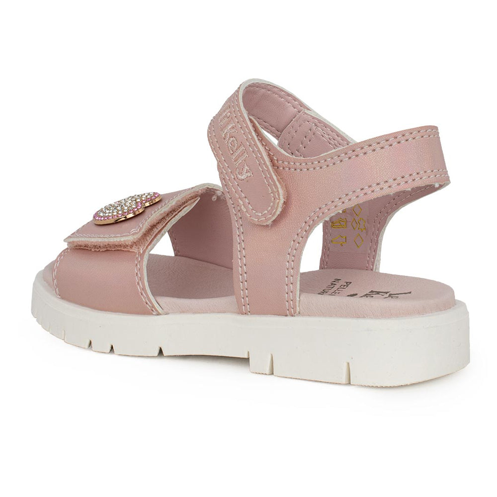 Lelli Kelly LK3571 (AC01) Adele 1 Pink Rosa Pearlescent Adjustable Sandals