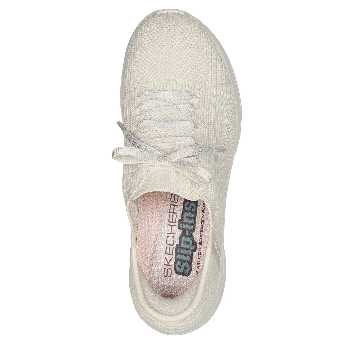 Skechers Ladies Ultra Flex 3.0 Brilliant Path Natural Vegan Slip In Shoes