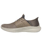 Mens Skechers Slip-Ins Relaxed Fit Slade-Ocon Taupe Trainers 210811