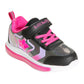 Lelli Kelly Clarissa Light Up Trainers Black Pink LKAL2231
