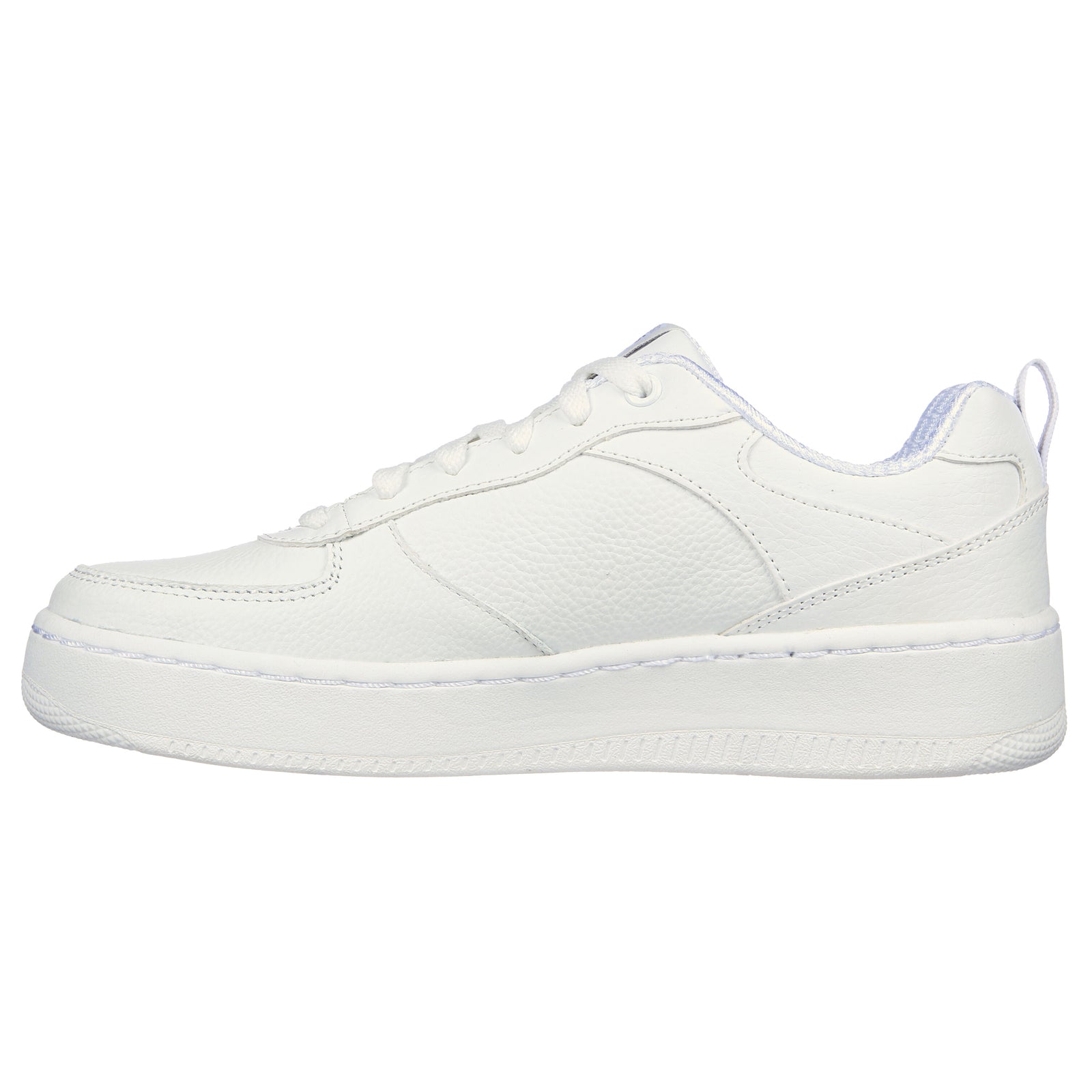 Skechers mens shop white leather