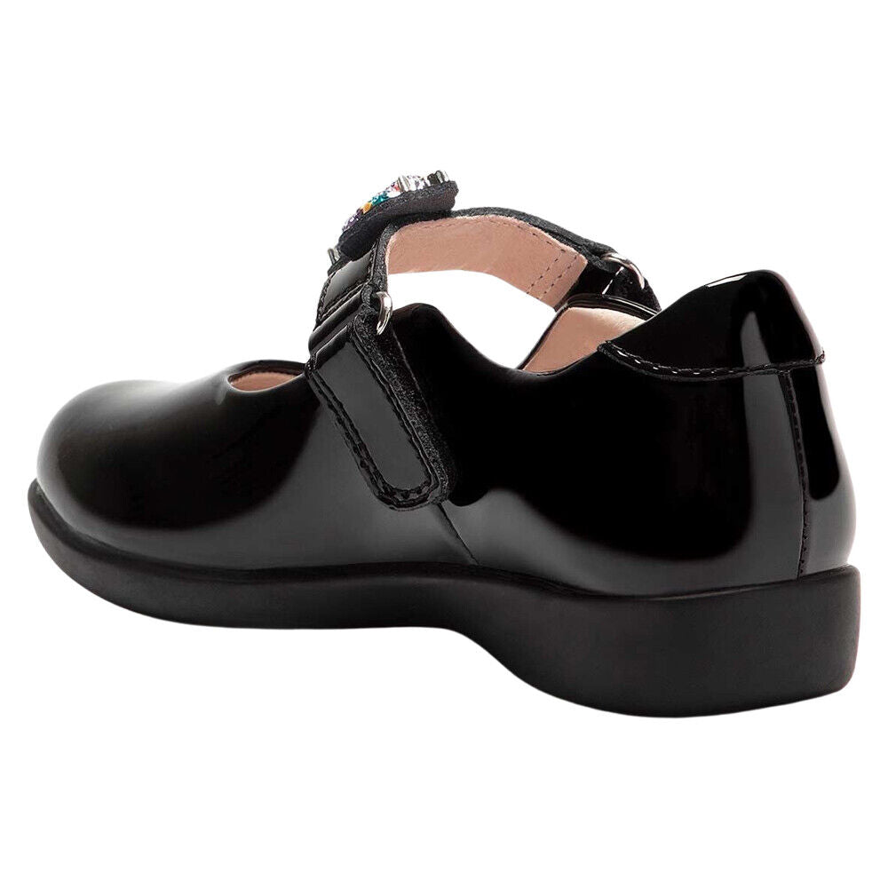 Lelli Kelly LK8123 (DB01) Bella Black Patent School Shoes