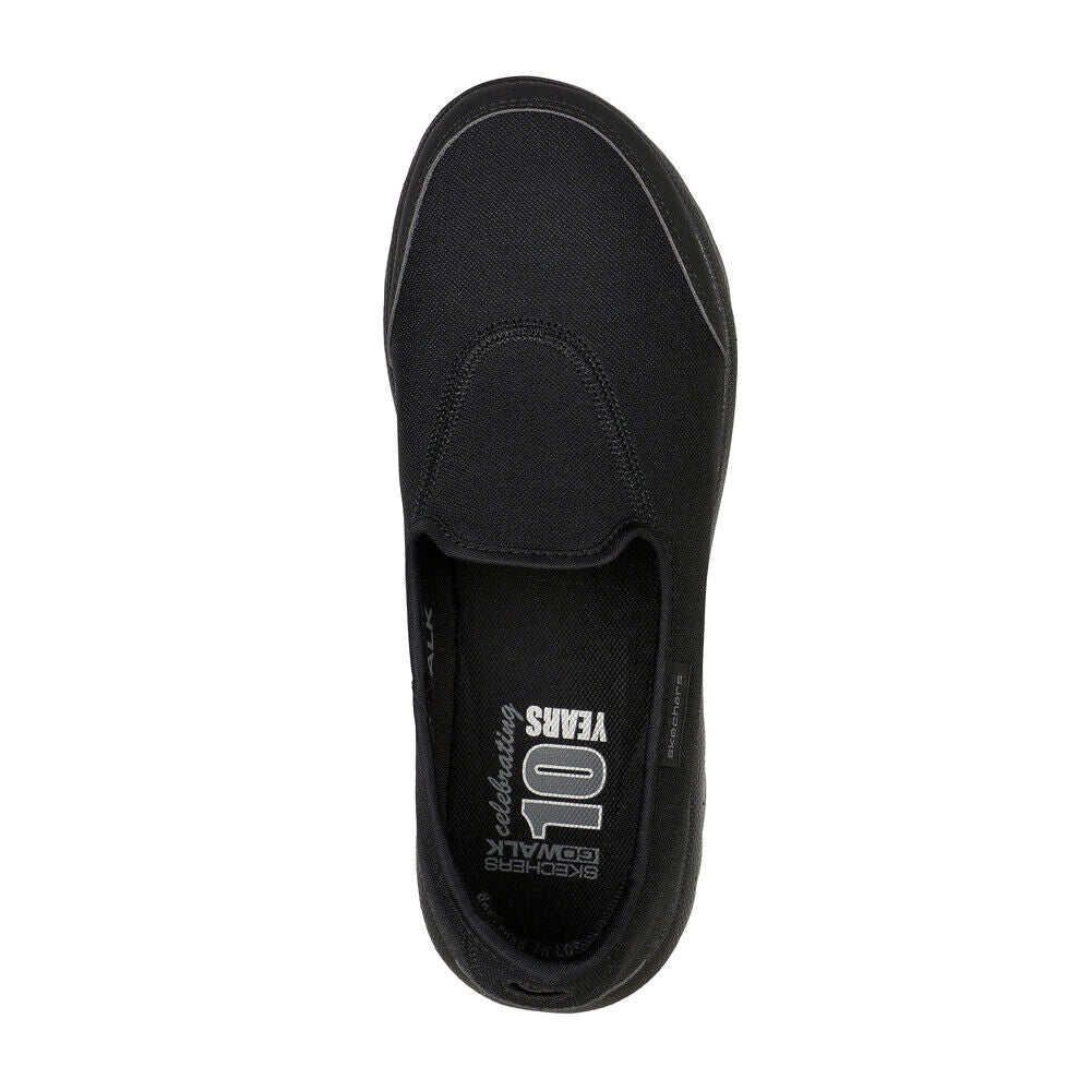 Skechers Ladies Go Walk Classic Ideal Sunset Black Vegan Shoes 124464/BBK