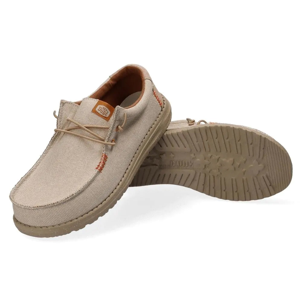 Hey Dude Mens Wally Coastline Jute Shoes