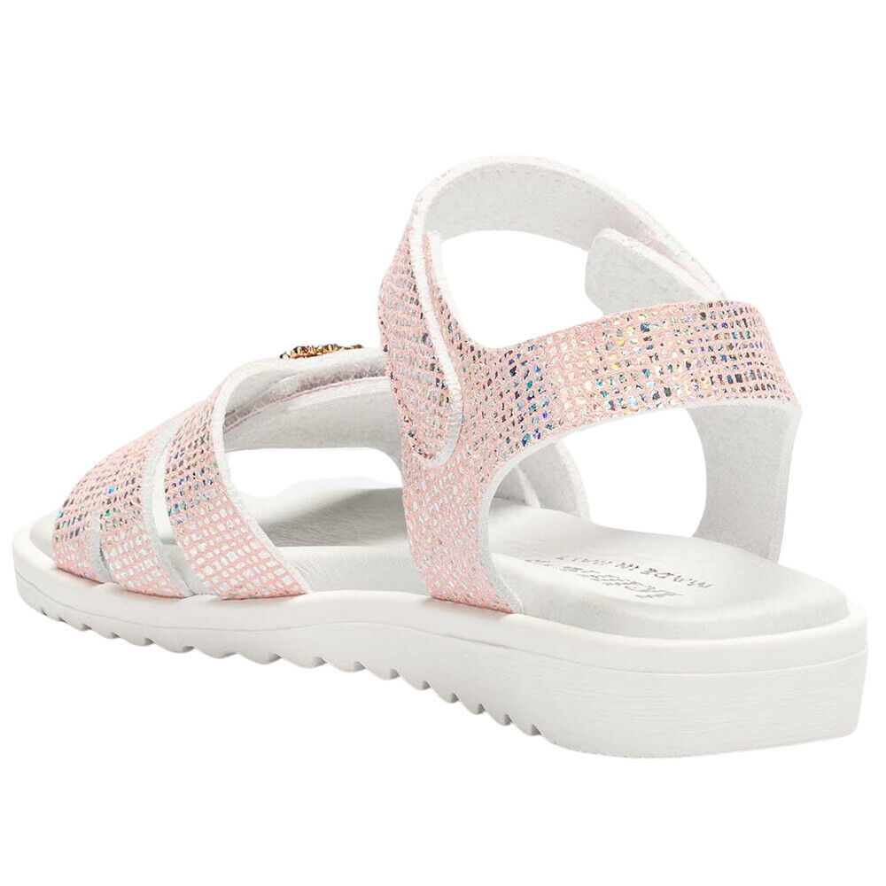 Lelli Kelly LK1506 (AC57) Unicorno 2 Rosa/Argento Glitter Adjustable Sandals