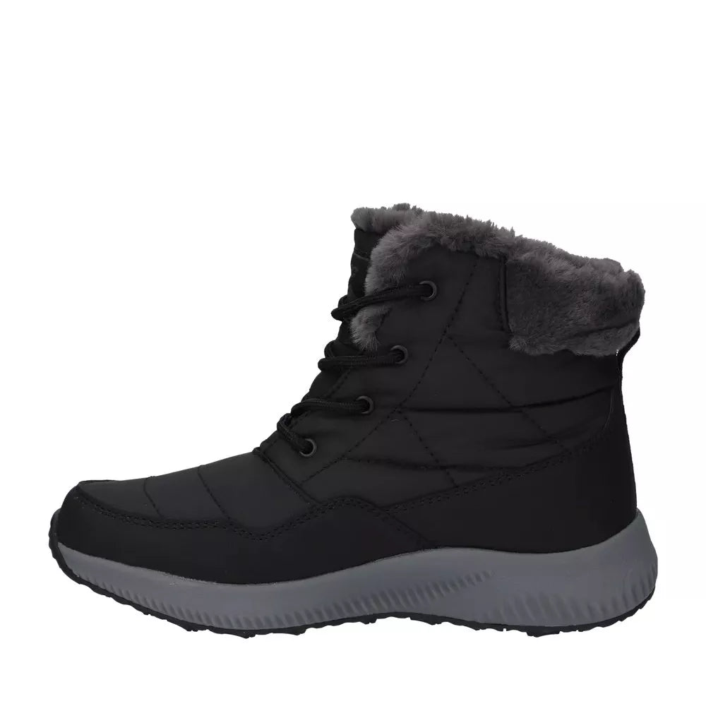 Hi-Tec Ladies Frosty WP 200 Black/Charcoal Waterproof Insulated Boots