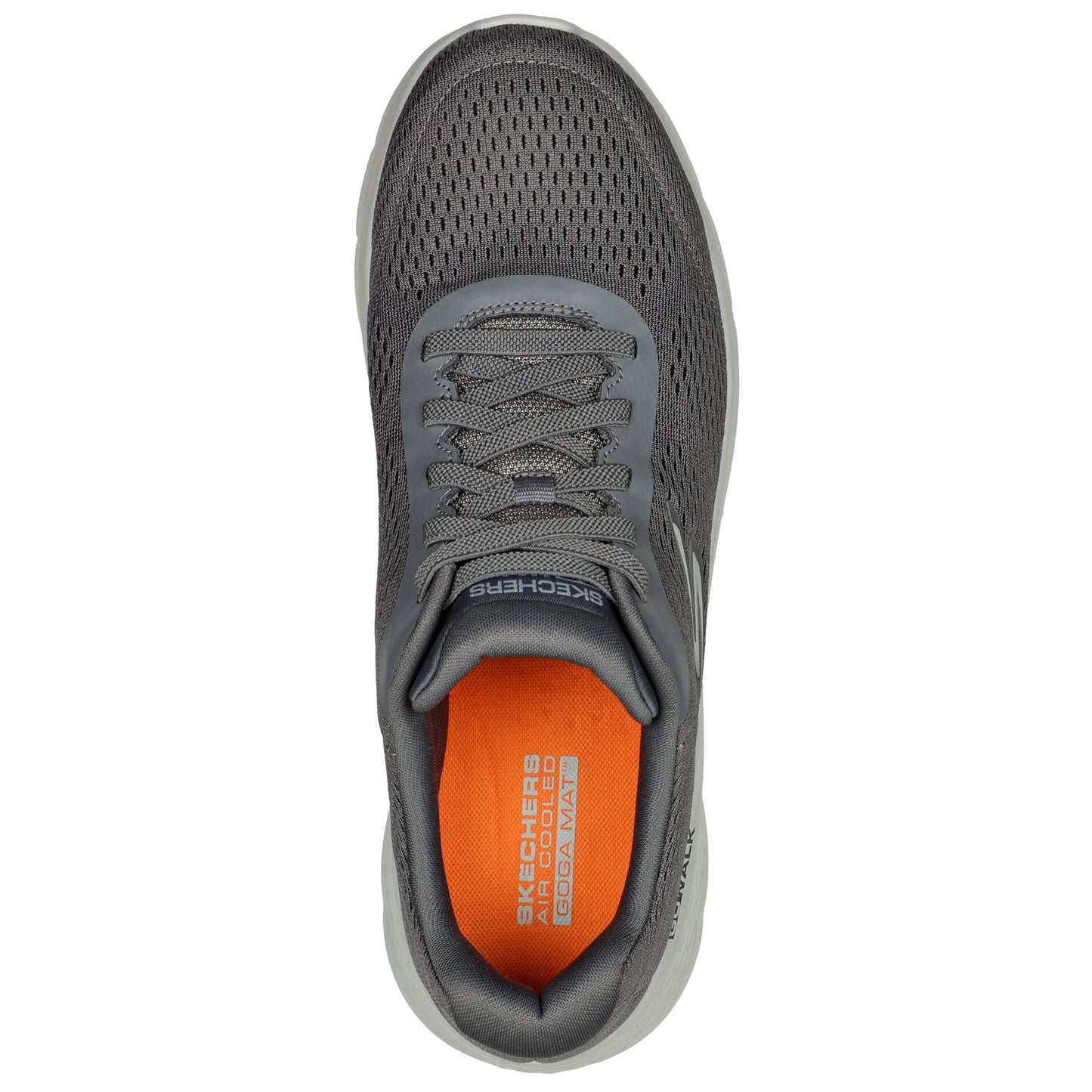 Skechers Mens Go Walk Flex Remark Grey Charcoal Trainers Shoes