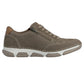 Rieker 15900 Mens Size Zip Casual Trainer Shoes Blue Brown