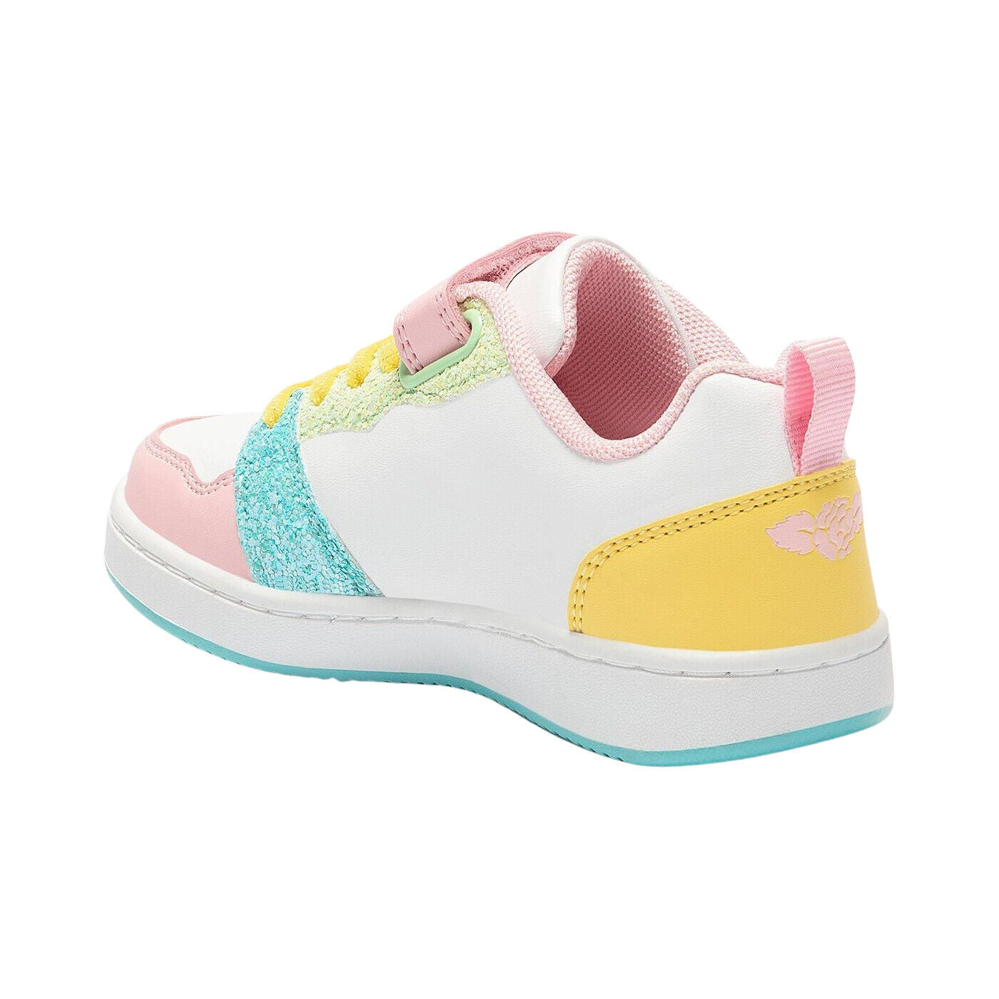 Lelli Kelly LK2015 (XX10) Daisy White Multi Elastic Trainers