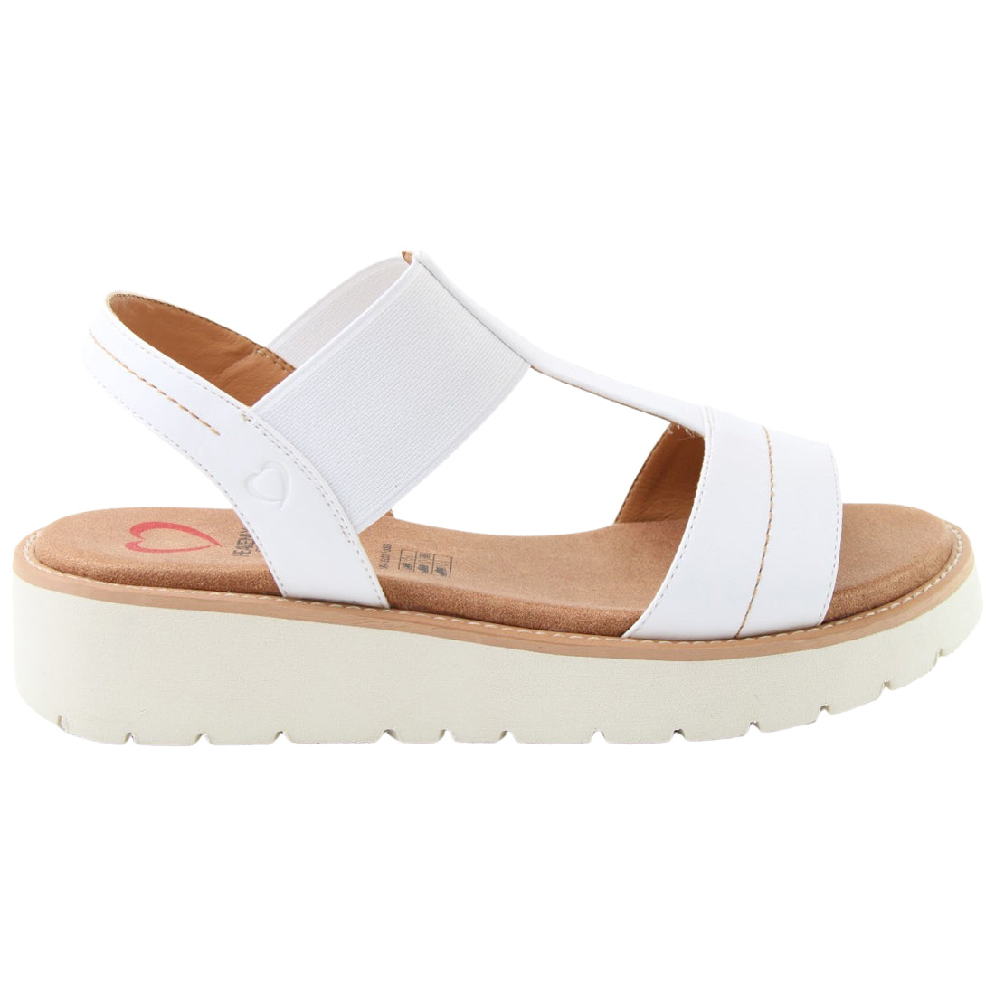 Heavenly Feet Womens Mika Vegan Lightweight Sandals