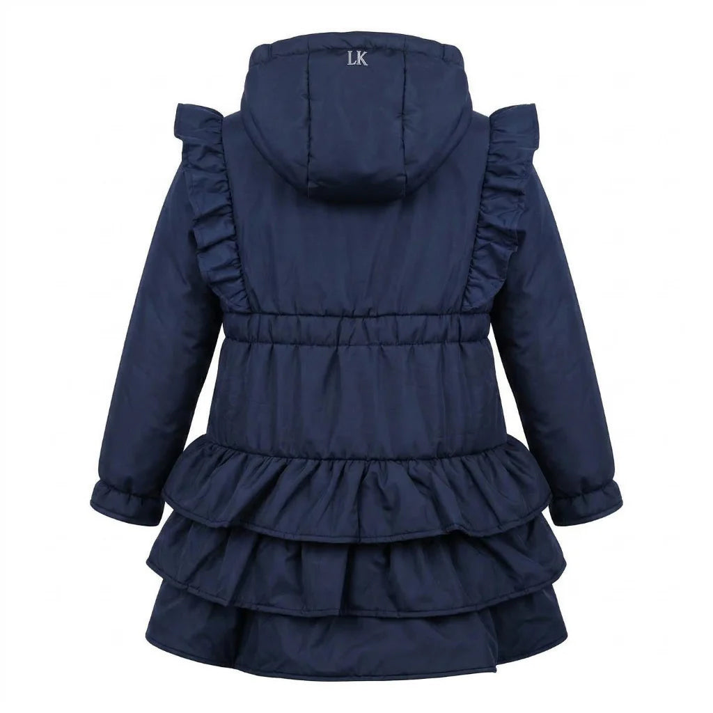 Lelli Kelly Bella Ruffled Hooded Shower Proof Coat