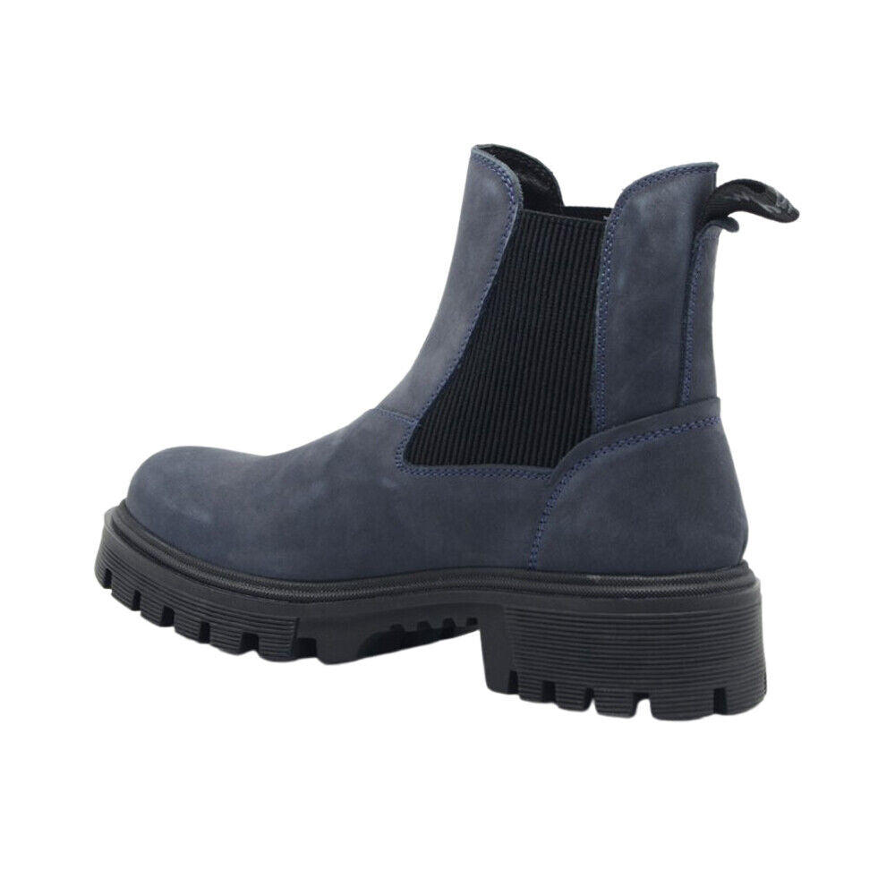 Wrangler Womens Boots Seattle Chelsea Nubuck Navy WL22508A