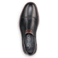 Rieker Mens 17659-00 Slip On Black Leather Extra Wide Fit Shoes