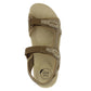 Free Spirit Frisco Toffee Suede Adjustable Strap Sandals