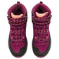 Hi-Tec Ladies Verve Mid Waterproof Violet Pink Lightweight Vegan Walking Boots