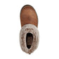 Ladies Skechers Keepsakes REM Brown Memory Foam Faux Fur Slippers 31214/BRN