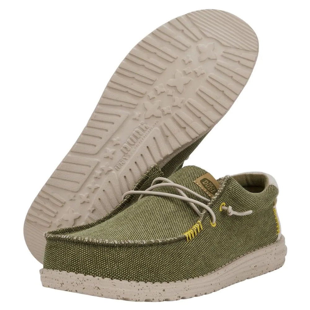 Hey Dude Mens Wally Coastline Jute Shoes