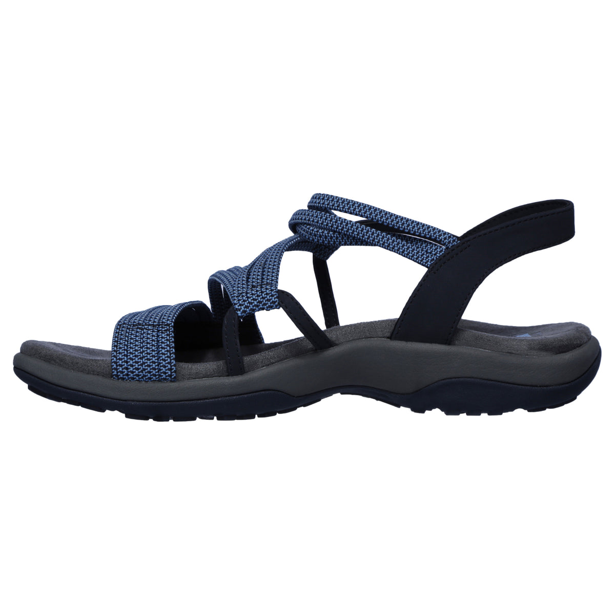 Skechers Navy Ladies Reggae Slim Skech Appeal Strap Slip On Sandals 41180/NVY