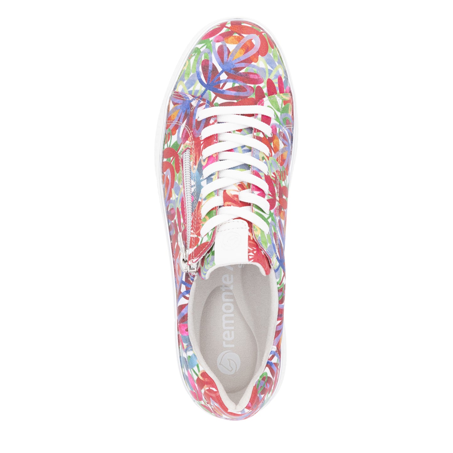 Womens Remonte Wide Fit Floral Shoes D2E02-90