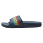 Quiksilver Rivi Wordmark Navy Slip On Slider Sandals