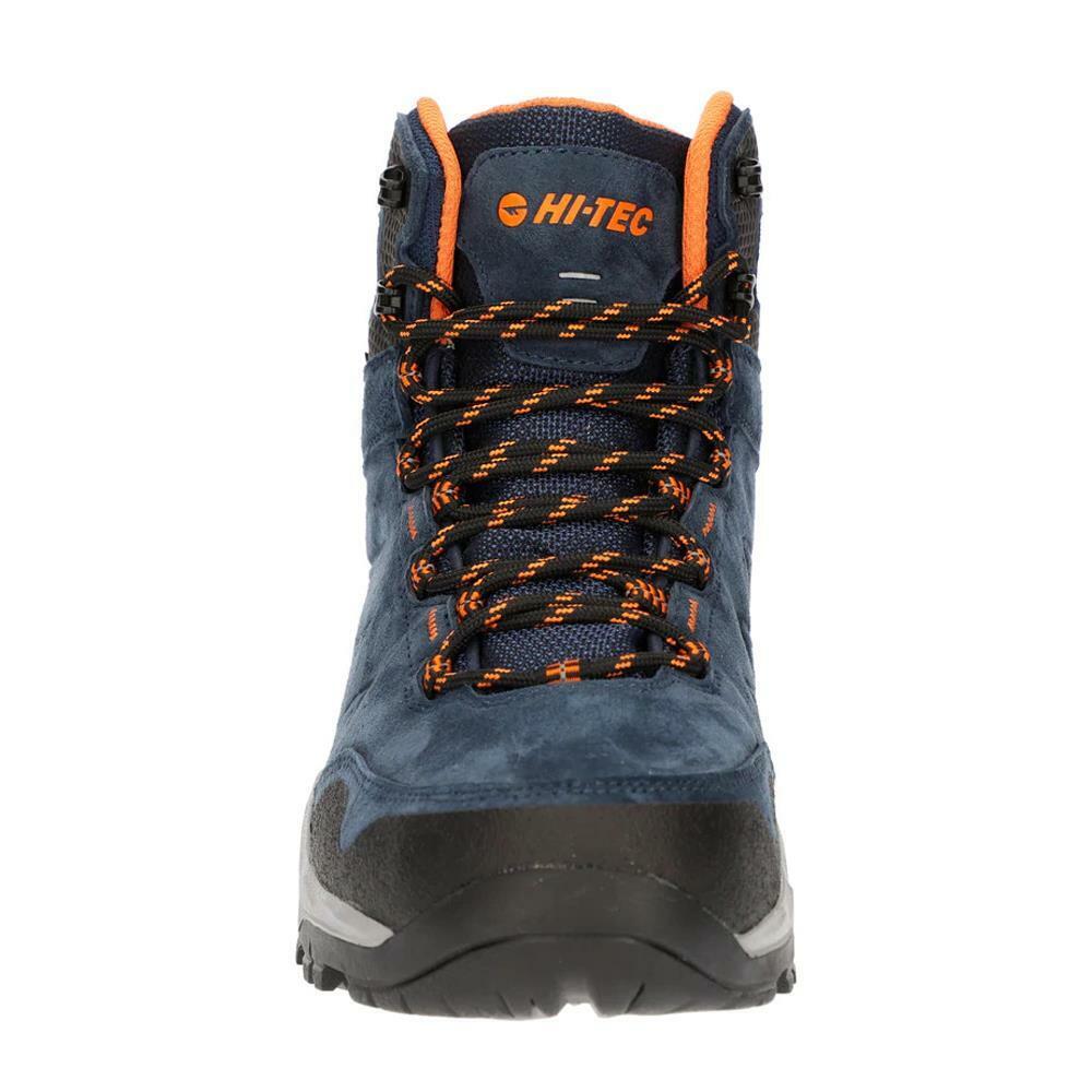Hi-Tec Mens Endeavour Waterproof Navy/Black Orange Walking Boots