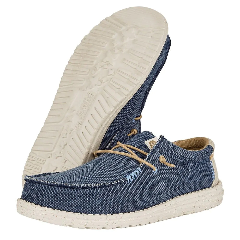 Hey Dude Mens Wally Coastline Jute Shoes