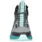 Hi-Tec Ladies Geo Pro Trail Mid Grey/Turquoise Waterproof Hiking Boots