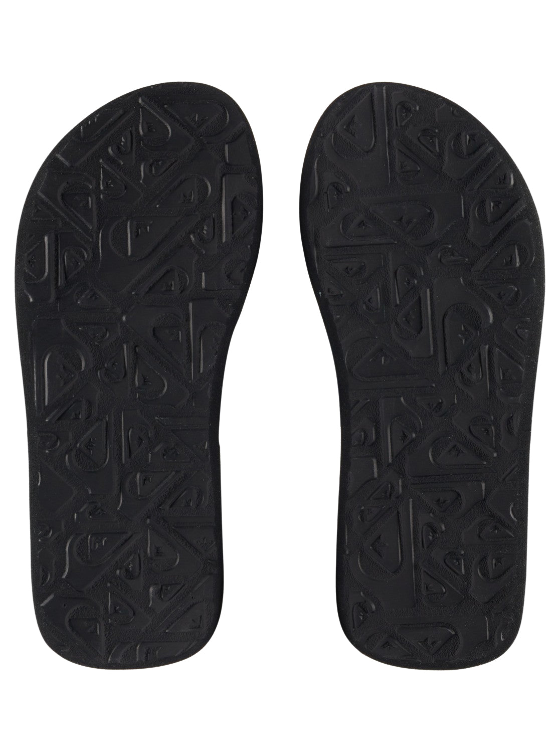 Quiksilver Boys Molokai Layback II Black Tropical Toe Post Flip Flops Sandals