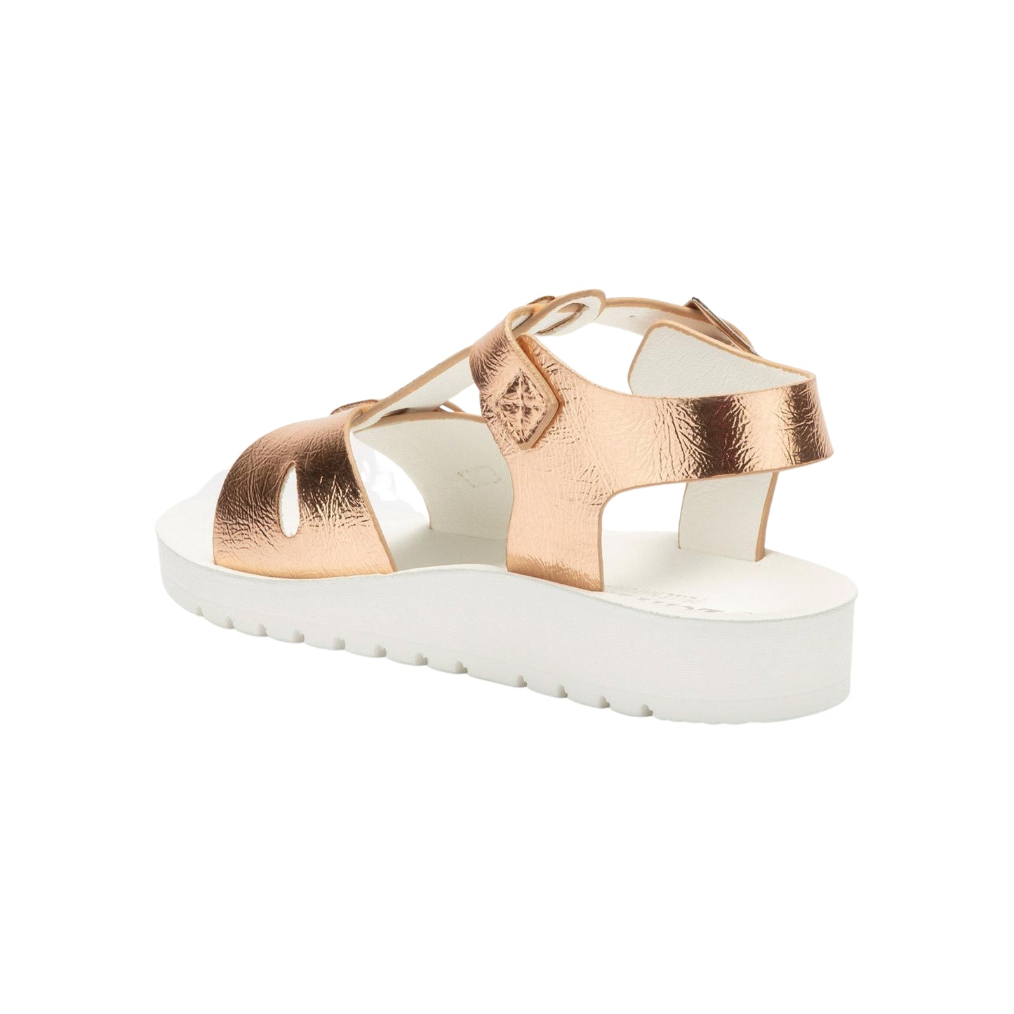 Lelli Kelly LK3505 (HG52) Agata Rose Gold Metallic Buckle Sandals