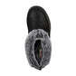 Ladies Skechers Keepsakes REM Black Memory Foam Faux Fur Slippers 31214/BLK
