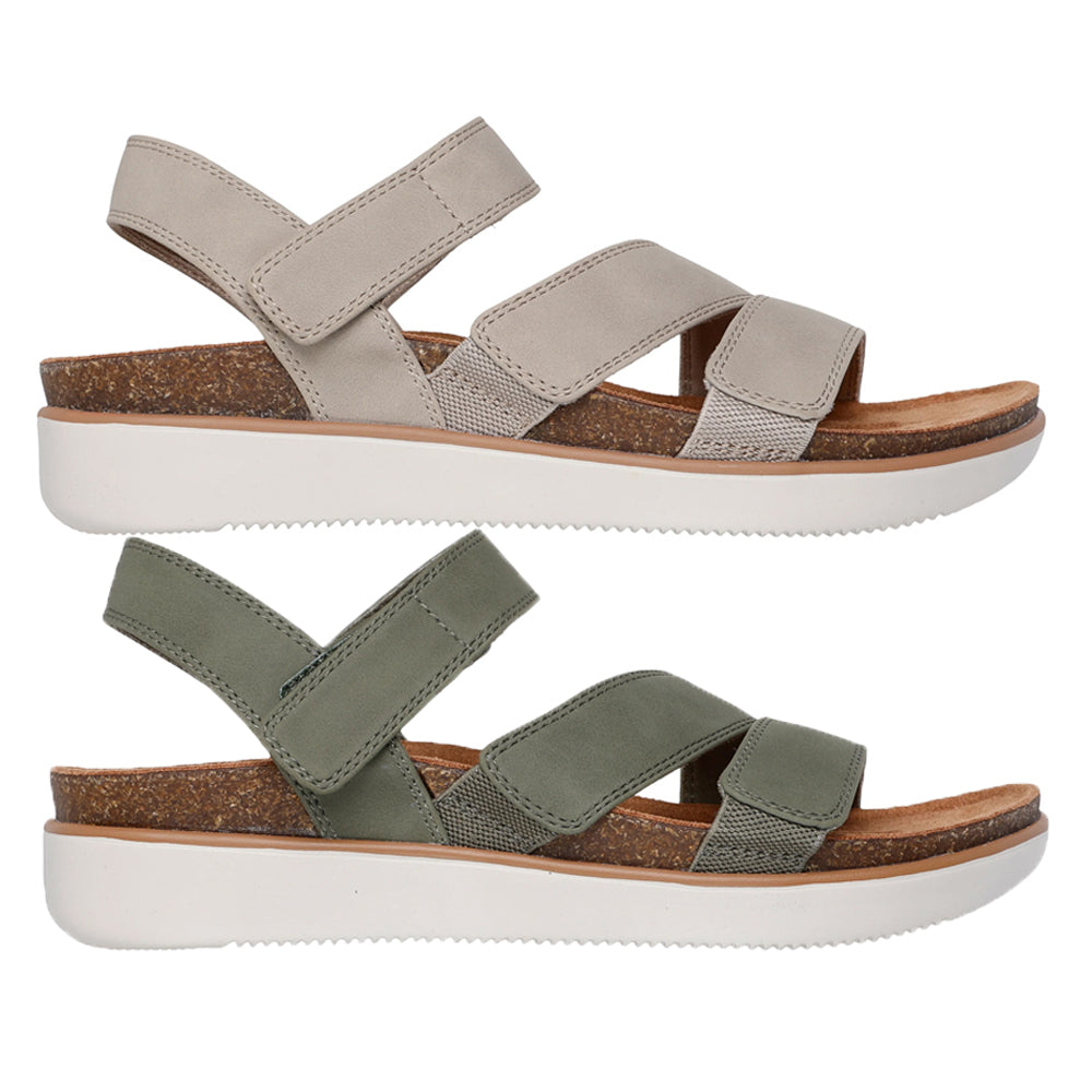 Skechers Womens Lifted Comfort Sandals 163252