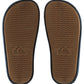 Quiksilver Rivi Wordmark Navy Slip On Slider Sandals