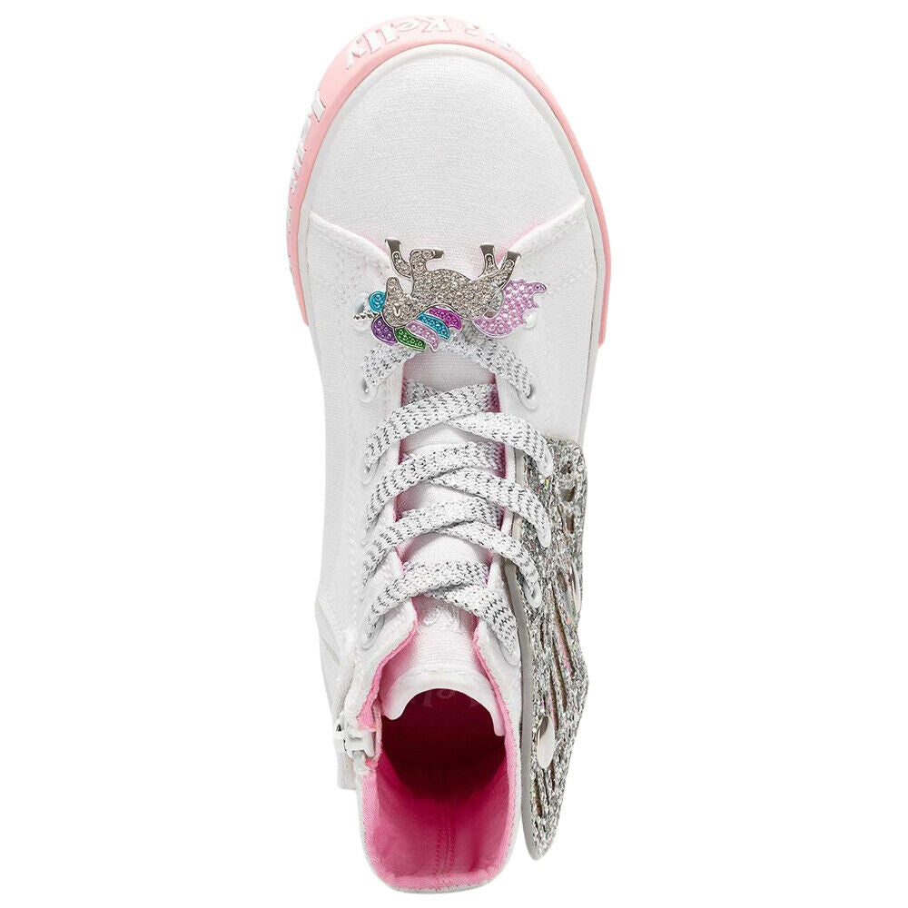 LK1330 (AH01) Unicorn Wings Argento Baseball Boots