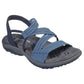 Skechers Navy Ladies Reggae Slim Skech Appeal Strap Slip On Sandals 41180/NVY
