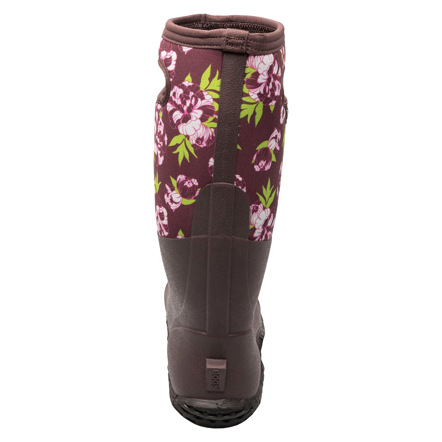 BOGS Ladies Mesa Peony Burgundy Waterproof Floral Insulated Gardening Boots