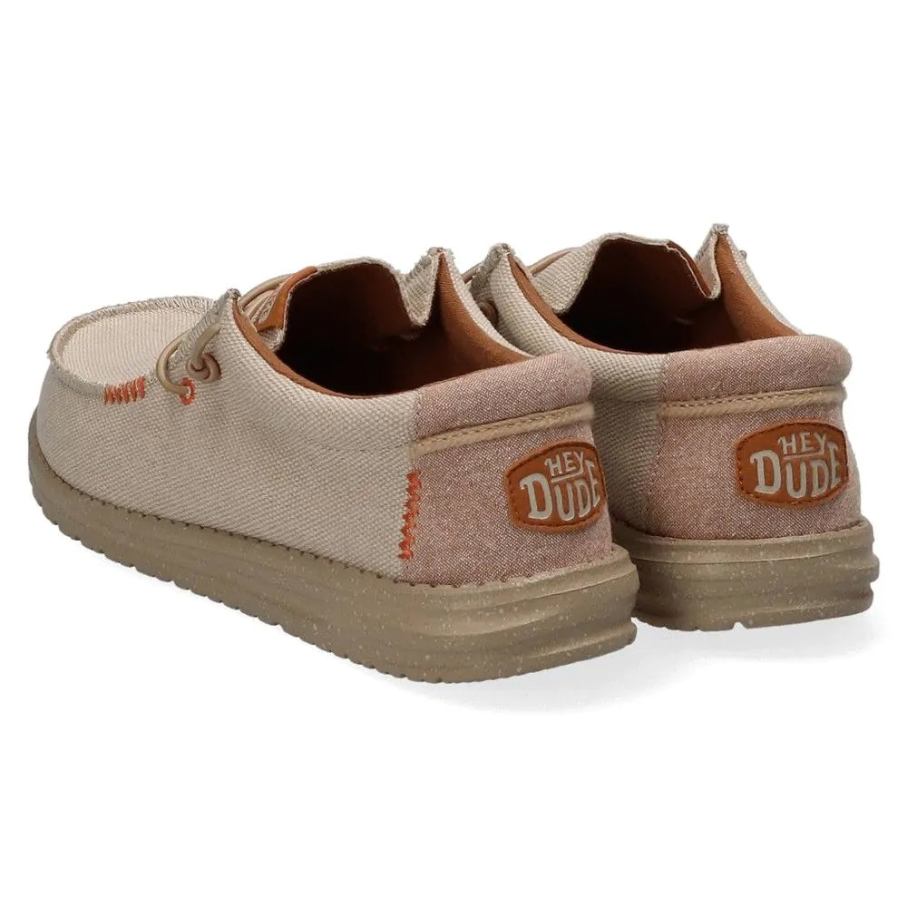 Hey Dude Mens Wally Coastline Jute Shoes