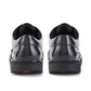 Girls Kickers Black School Shoes Youths Patent Kick Lo 1-13499