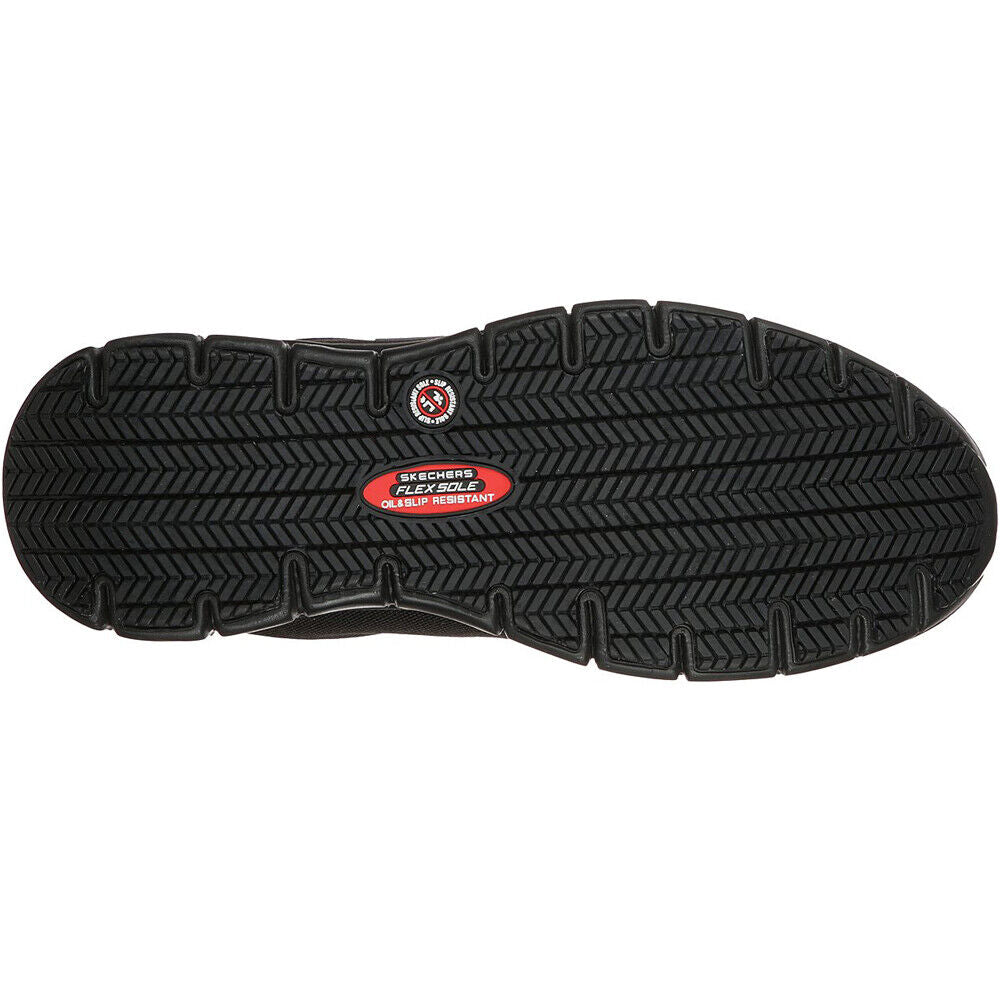Skechers Sure Track Jixie Safety Slip Resistant Work Shoes Black 108041/BLK