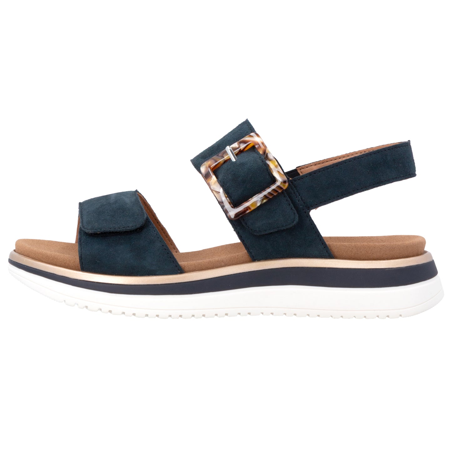 Remonte Women's Suede Leather Sandals D1J62