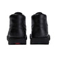Boys Girls Kids Kickers Kick Hi Black Leather Lace School Shoes Boots KF0000409