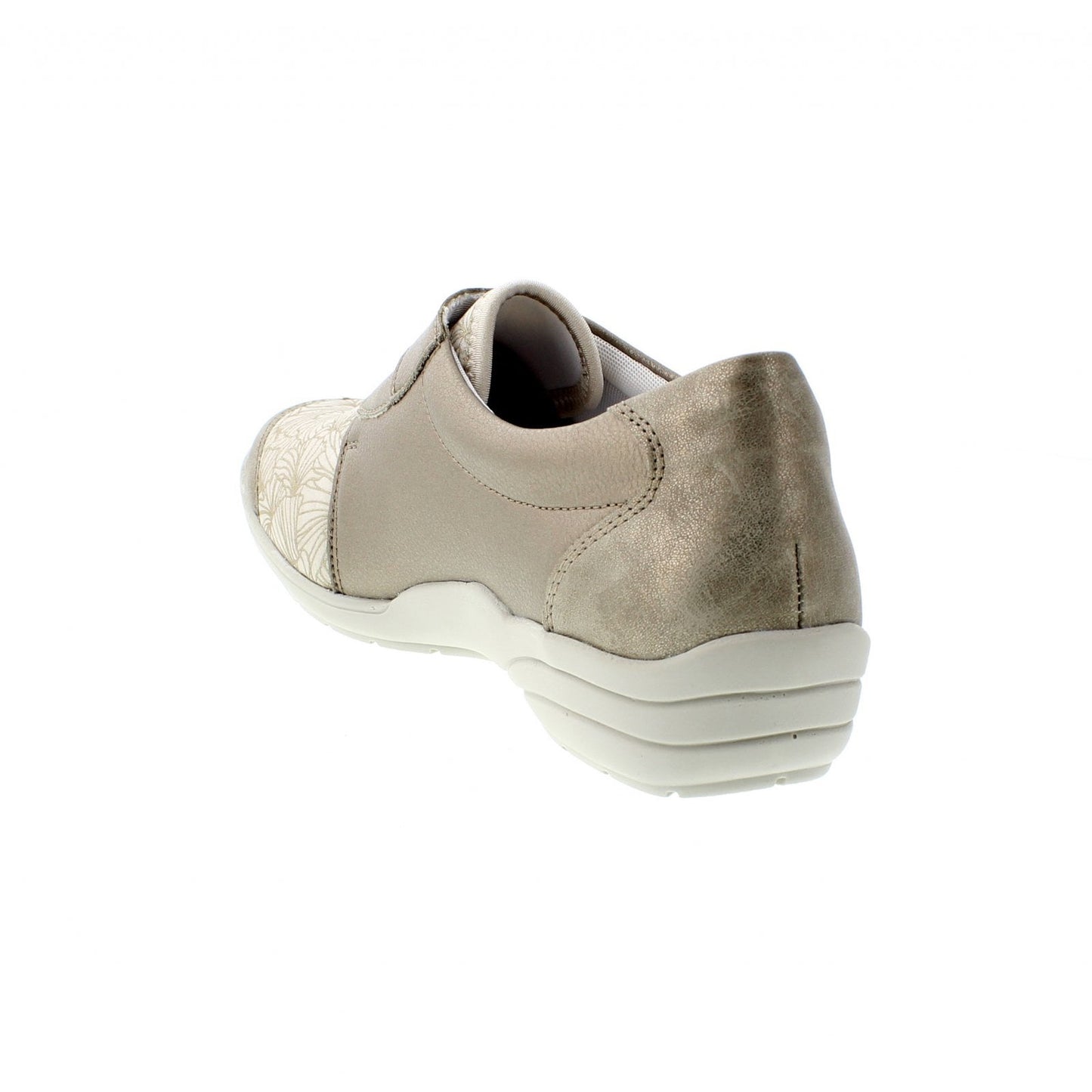 Remonte R7600-93 Metallic Leather Comfort Shoes
