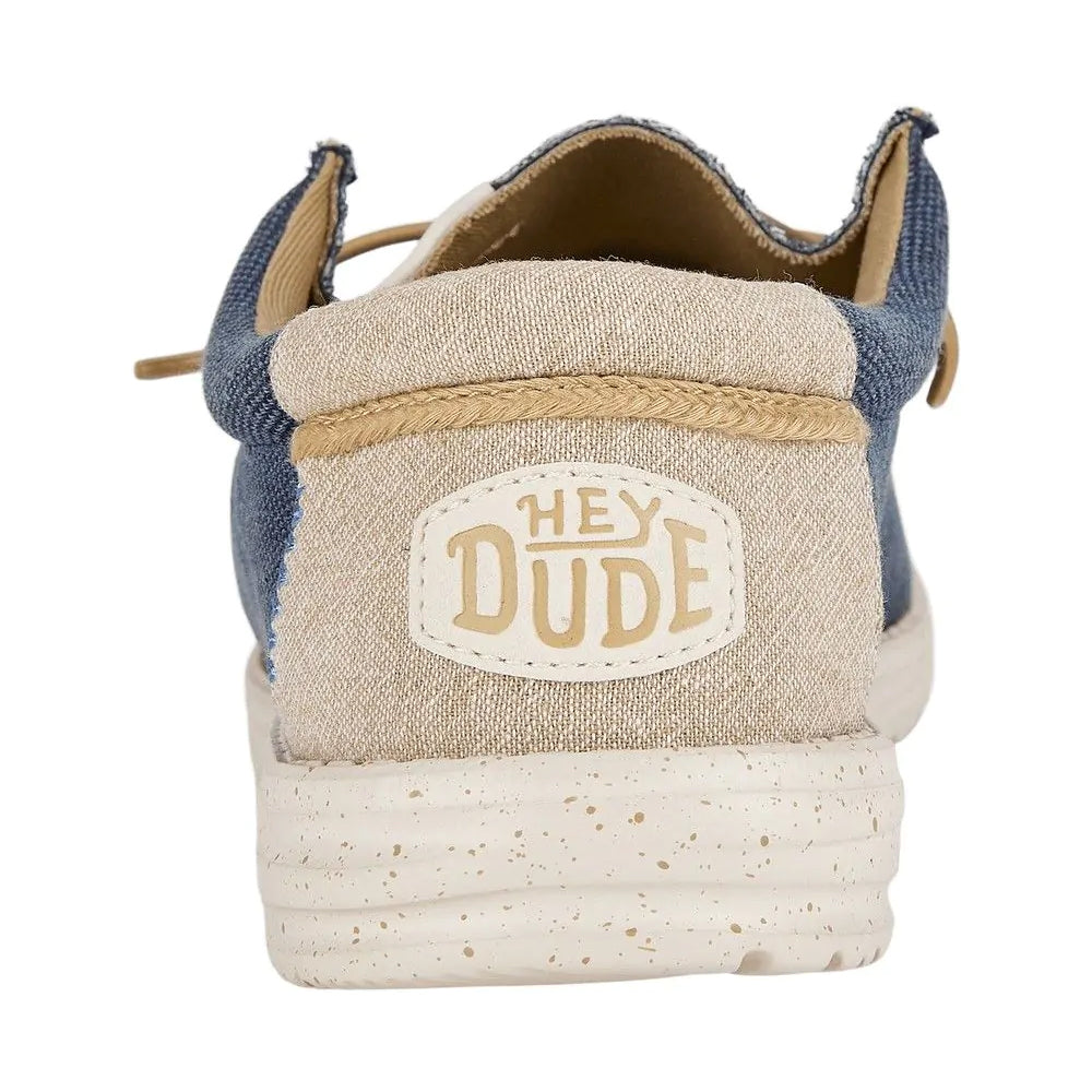 Hey Dude Mens Wally Coastline Jute Shoes