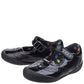 Girls Infants Hush Puppies Rina Black Patent Adjustable Strap Mary Jane School Shoes