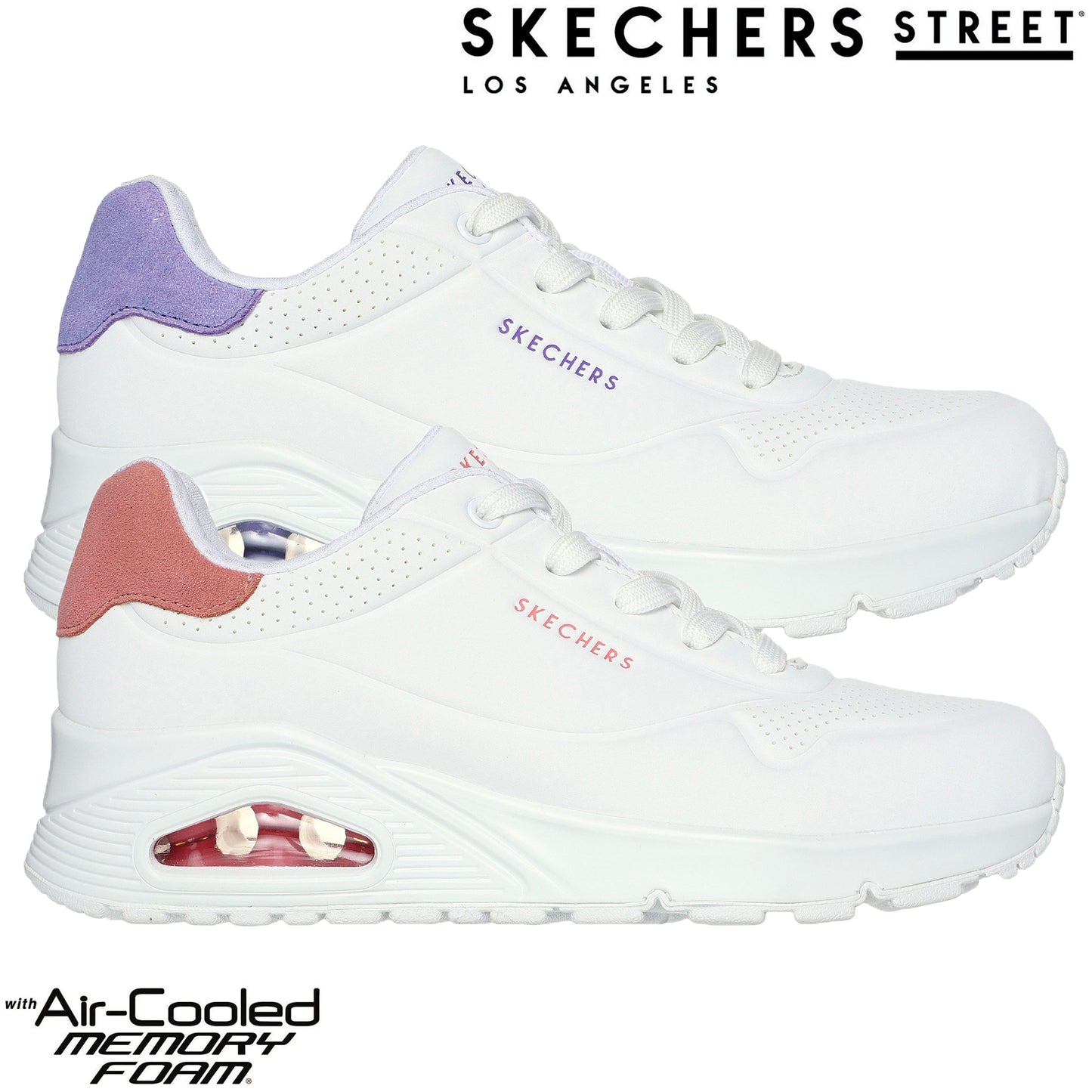 Skechers Womens Trainers Uno Pop Back 177092